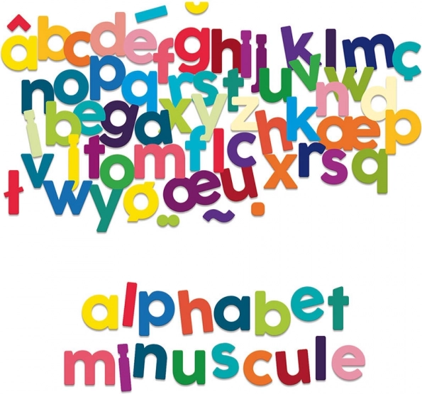 Vilac Wooden Magnetic Alphabet Lowercase Letters