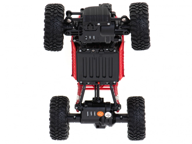 RC Rock Crawler HB z diaľkovým ovládaním 1:18 modrý – Červené