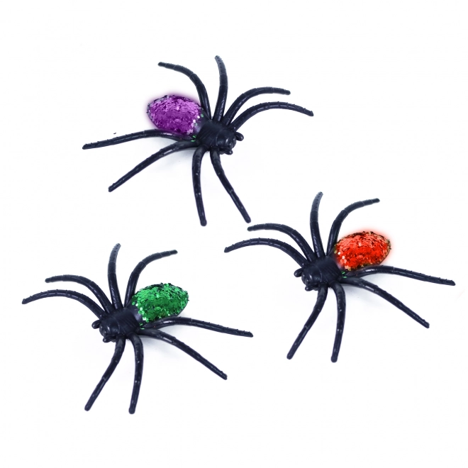 Glittery Spider Decorations