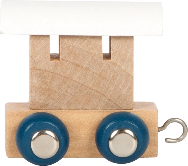 Polar Alphabet Train Wagon White