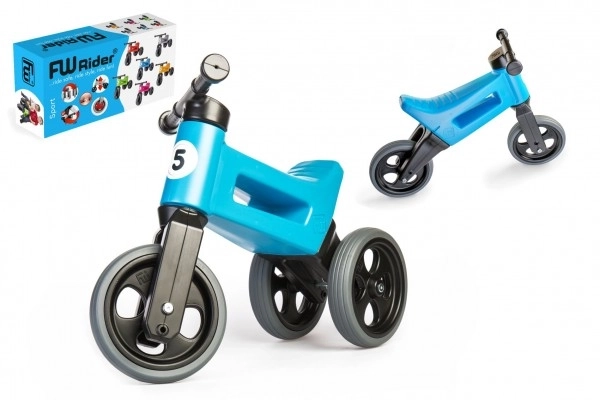 Funny Wheels Rider Sport Balance Bike Pink 2-in-1 – Blue