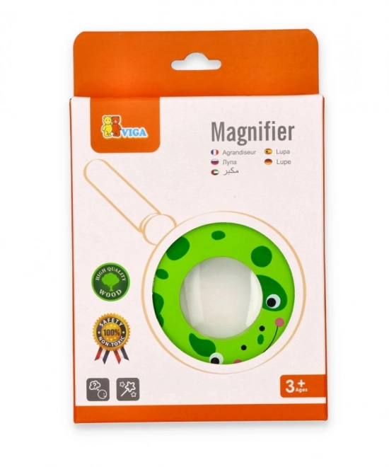 Green Magnifying Glass