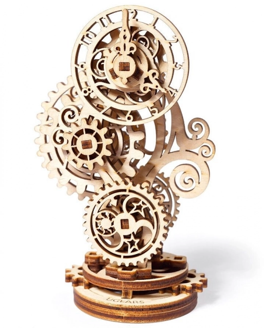 Ugears 3d wooden mechanical puzzle steampunk clock