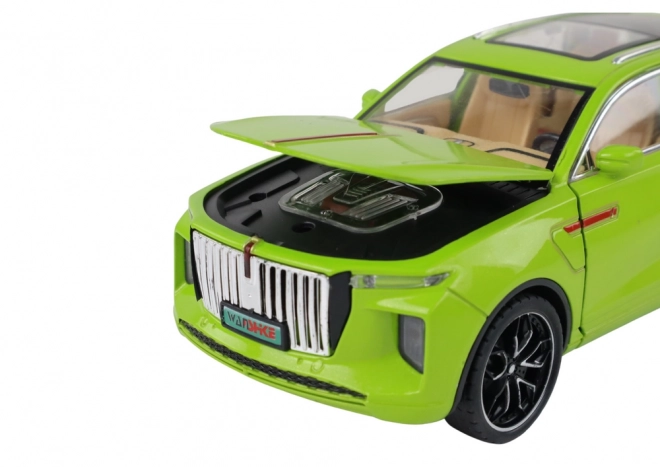 RC Model Car Aluminum Green