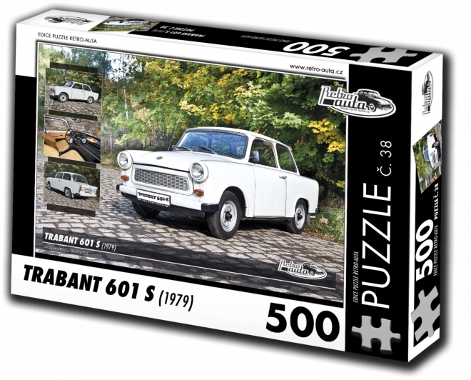 Retro Cars Puzzle Trabant 601 S