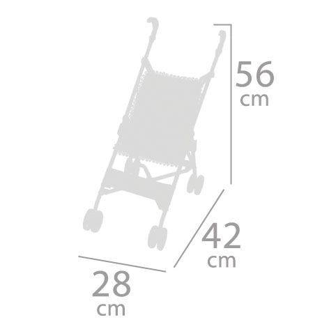 Foldable Doll Stroller Golf Style Martina 2021