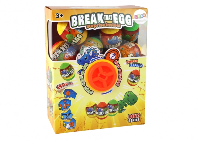 Dinosaur Egg Hatch Set with Colorful Shell