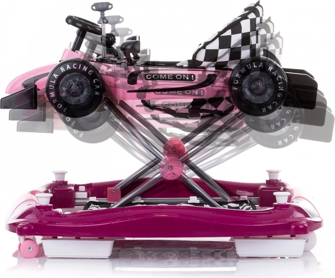 Interactive Walker Car Racer 4-in-1 Pink