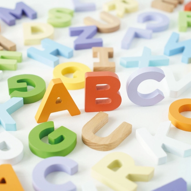 Alphabet Letters in Cotton Bag