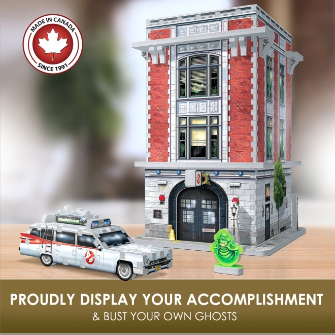 Wrebbit 3D Puzzle Ghostbusters Firehouse Headquarters