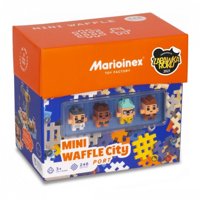 Waffle Blocks Mini Port Adventure Set