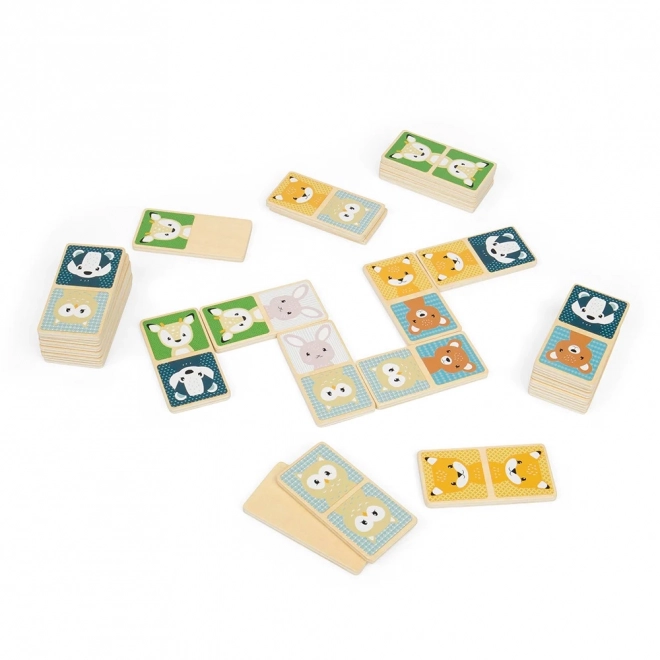 Forest Animals Domino Set by Bigjigs Toys