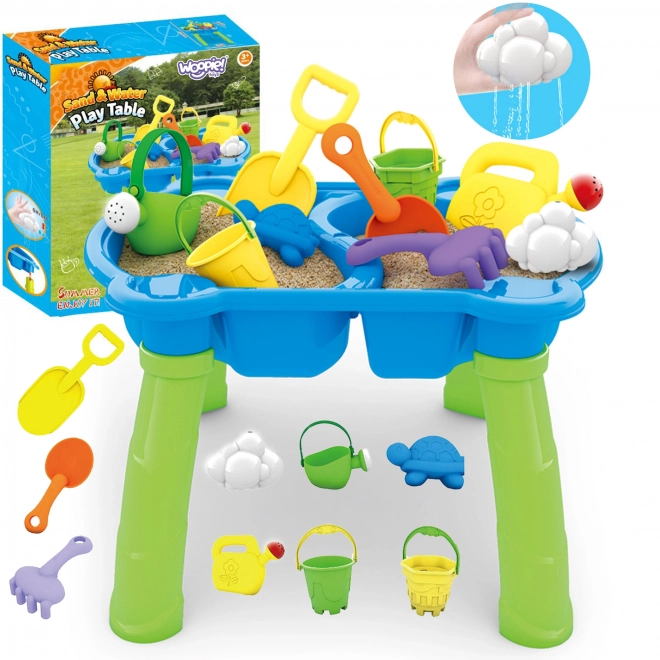 Woopie Dual Water and Sand Activity Table
