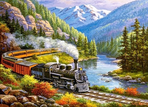 Eagle River Jigsaw Puzzle