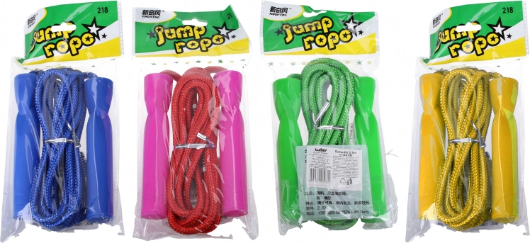 Corda per saltare in plastica 2,5 m