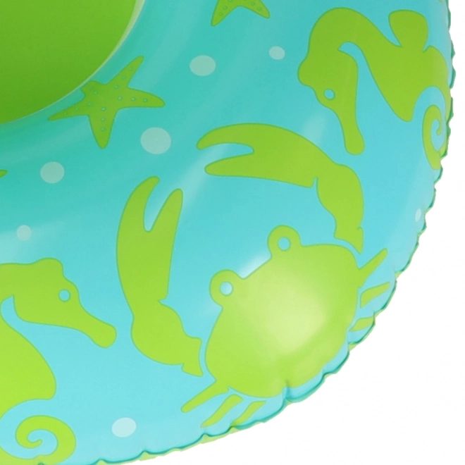 Inflatable Baby Swim Ring with Canopy in Green by Bestway