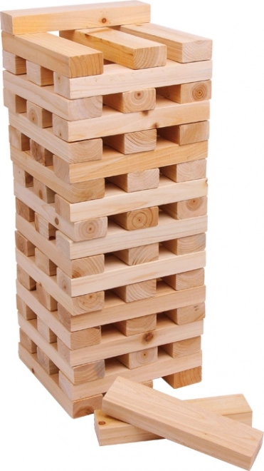 Large Wooden Jenga Game by Small Foot