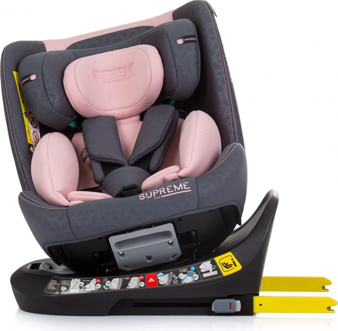 Chipolino Supreme Car Seat i-Size Flamingo