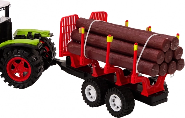 Realistic tractor + trailer set