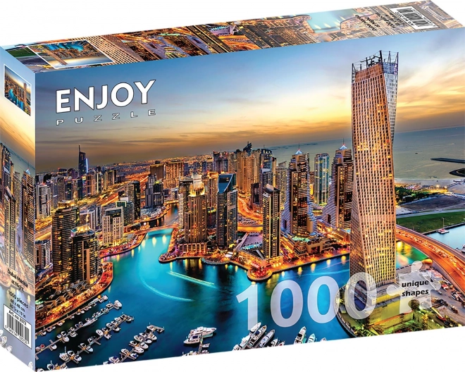 Puzzle Dubai Marina at Night 1000 Pieces