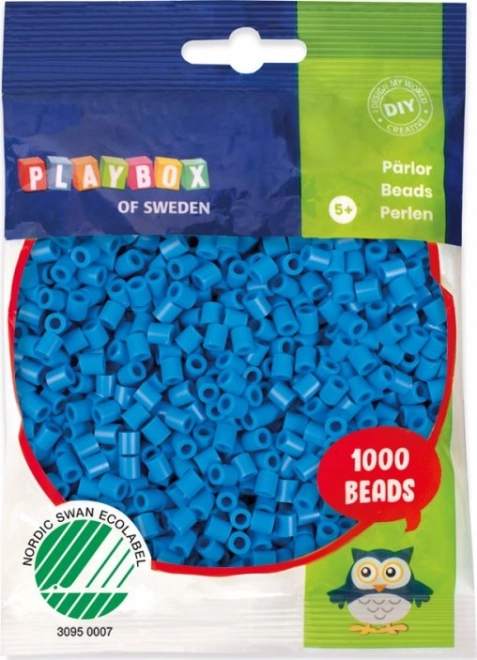 Playbox Iron-On Beads - Blue