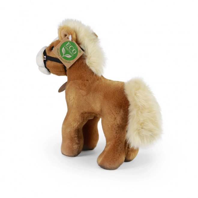 Plush Standing Horse 21 cm Eco-friendly
