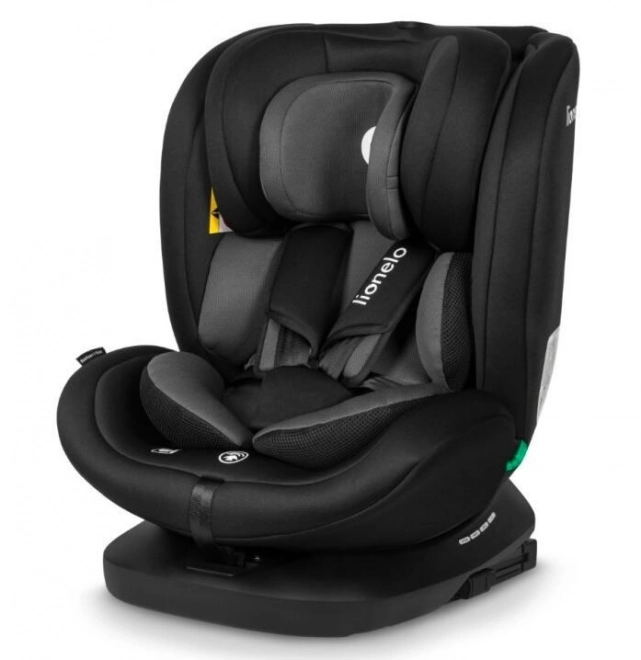 Lionelo Rotating Car Seat Bastiaan i-Size 40-150 cm Black Grey – Black Gray