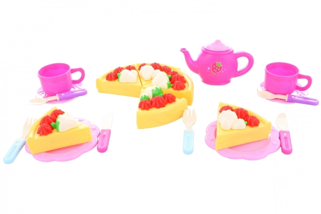 Tea Set with Cake