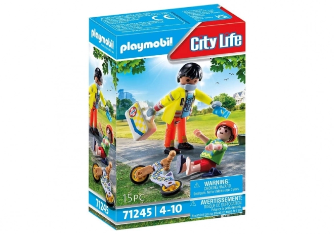 Playmobil City Life Paramedic with Patient