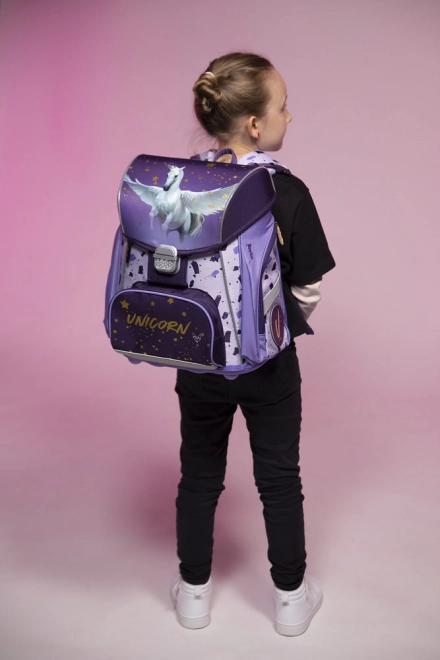 School Backpack Premium Unicorn Pegasus