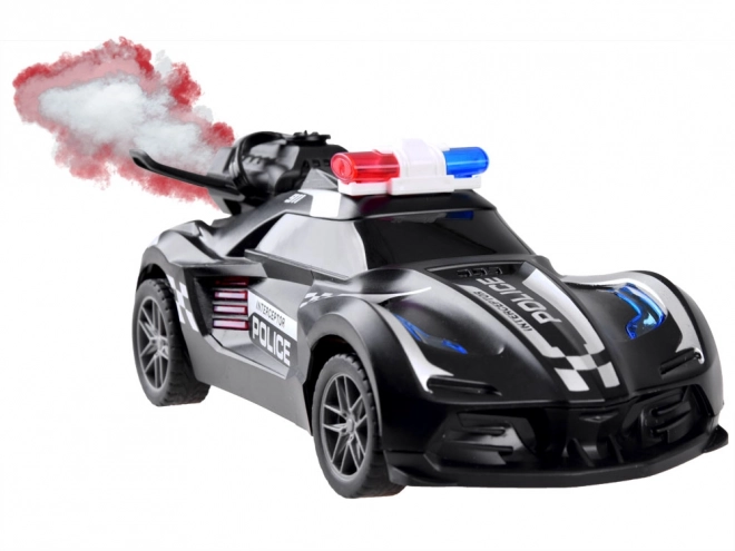 Remote Control Police Car with Smoke and Light Effects