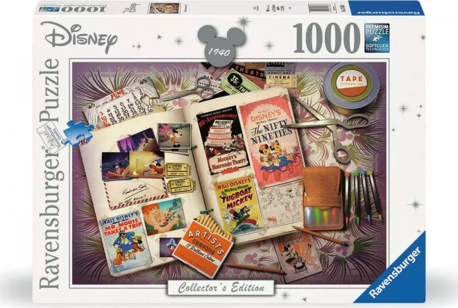 Disney 1940 Mickey Anniversary Puzzle 1000 Pieces