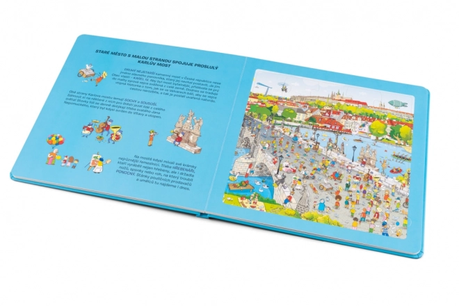 Praha – Puzzle, omalovánky a kvízy pro děti