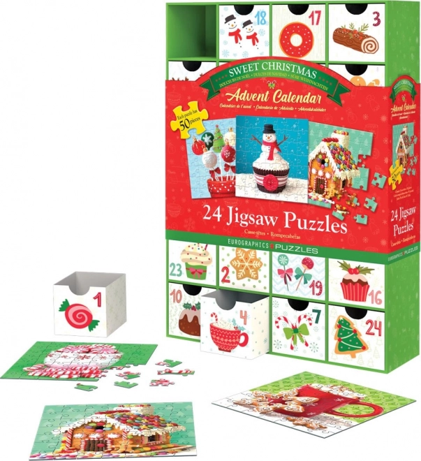 Eurographics Puzzle Advent Calendar: Sweet Christmas