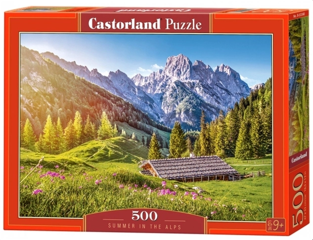 Summer in the Alps Jigsaw Puzzle 500 Pieces