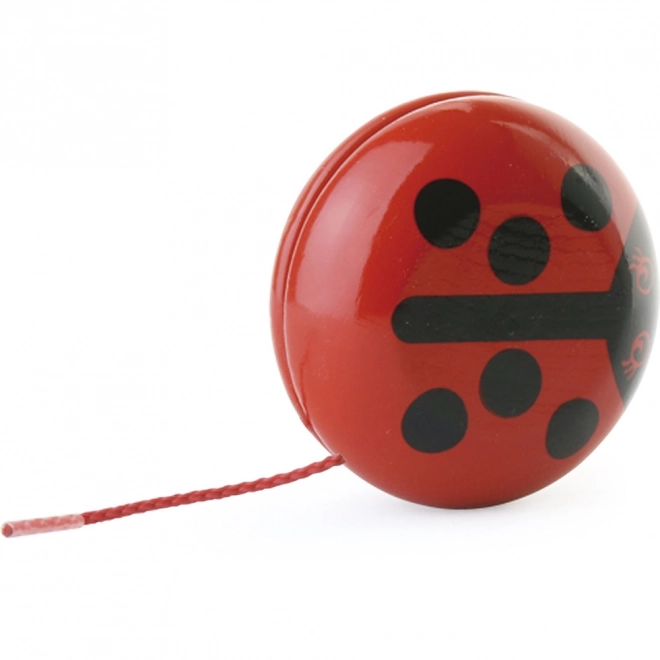 Vilac Wooden Ladybug Yo-Yo