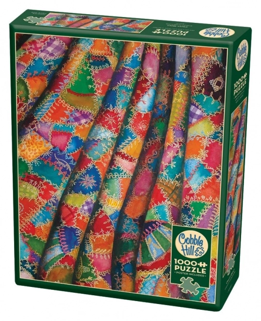 Crazy Quilt COBBLE HILL Puzzle 1000 Pieces