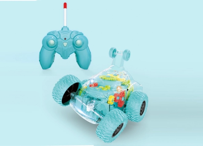 Voiture RC transparente verte