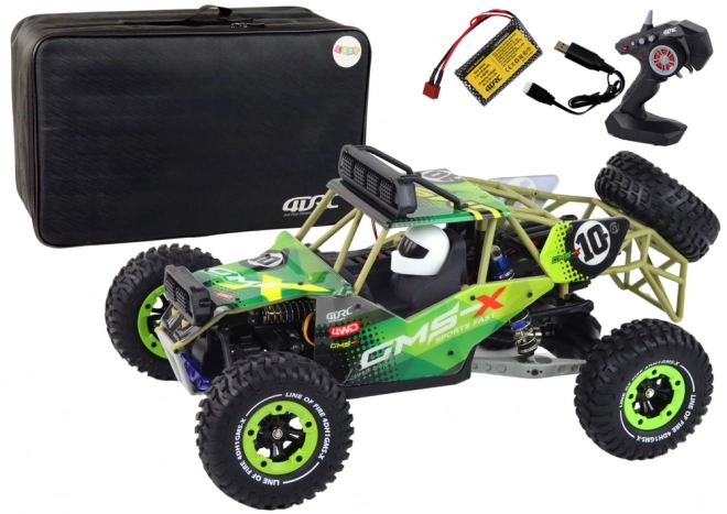 Remote Control Off-Road Car Green 4x4