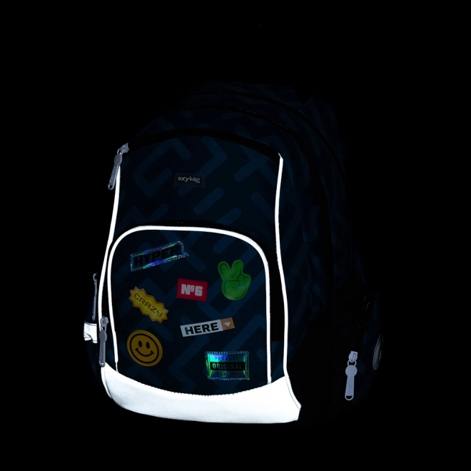 School Bag Set with OXY GO Stickers