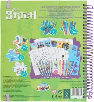 Libri da colorare e attività con Stitch