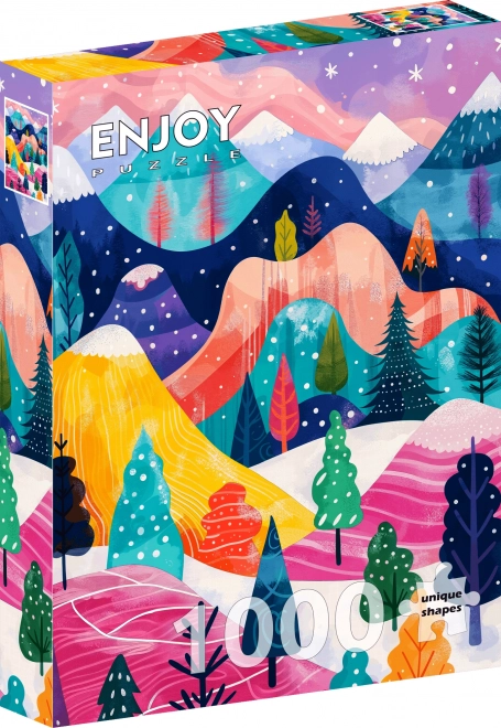 Puzzle Winterpalette 1000 Teile