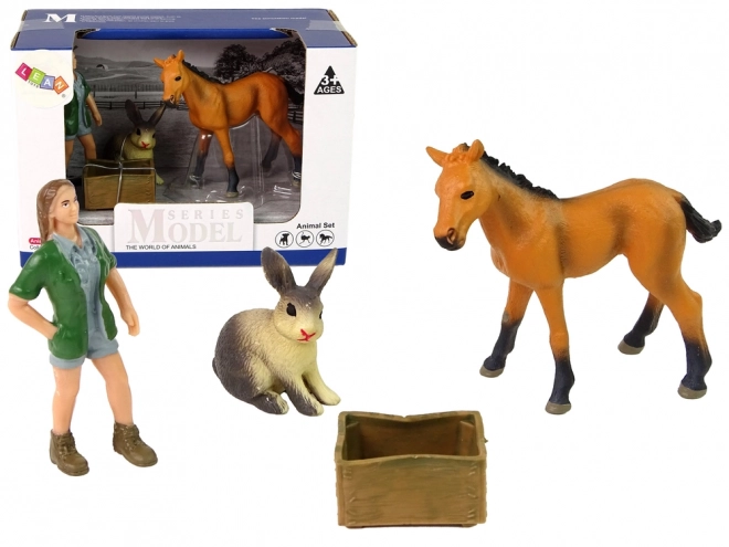 Animal Figurine Play Set