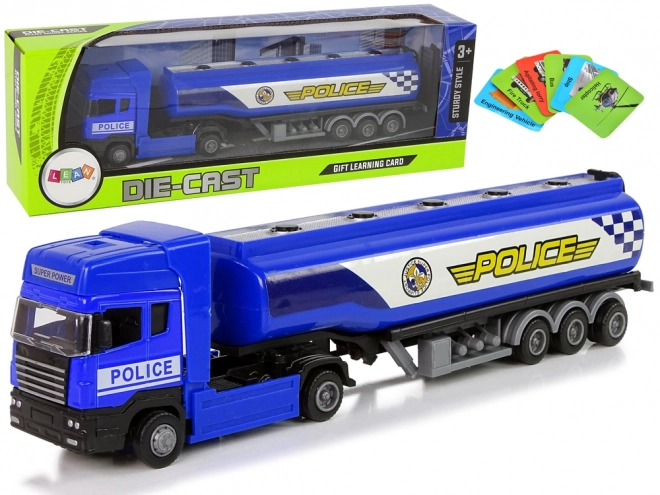 Police Tanker Truck Toy