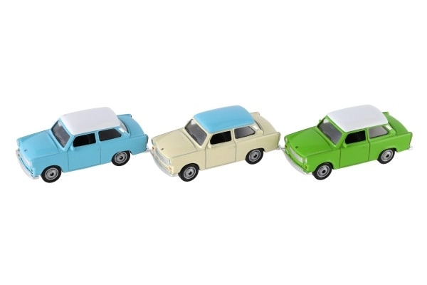 Stylish Metal Trabant Car 1:60 Scale