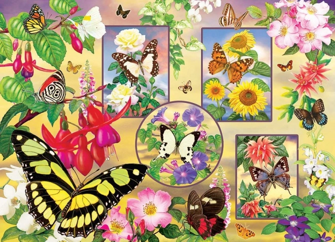 Magical Butterflies 500 Piece Puzzle