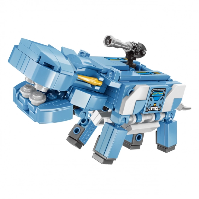 Qman Crystal Hippo Construction Set