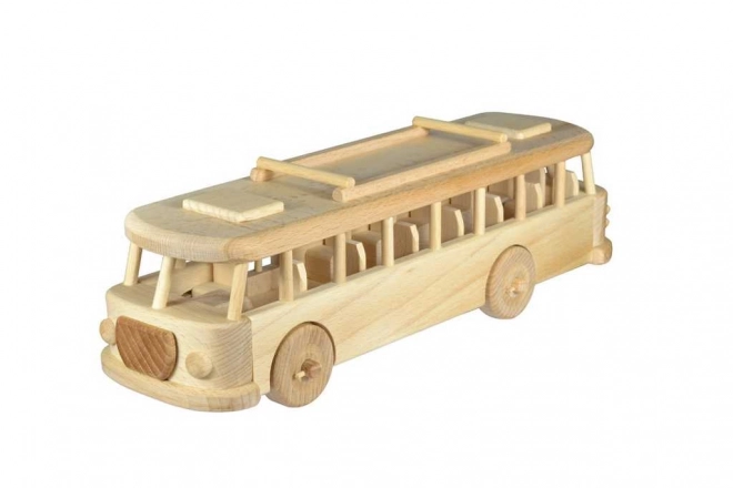 Cavity Retro Wooden Bus