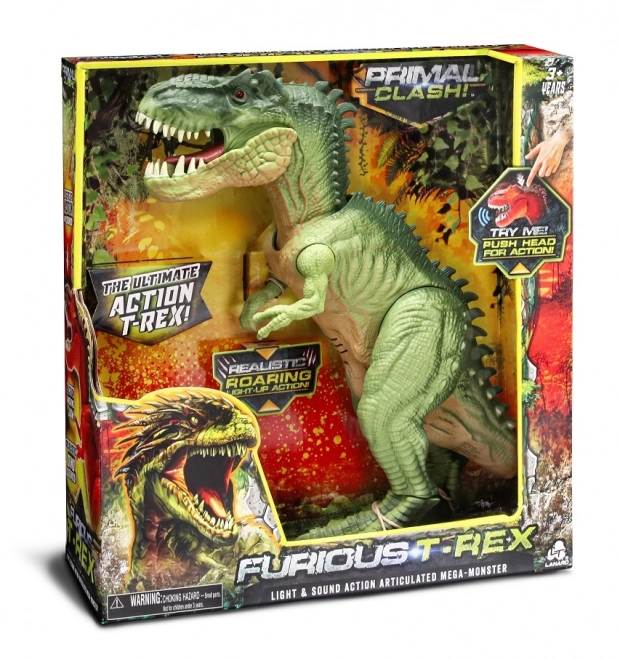 Primal Clash Dinosaur with Sound and Light Effects