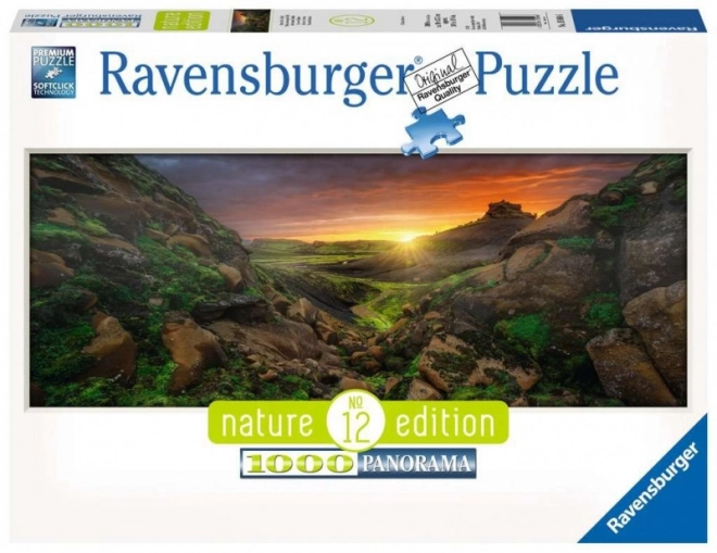 Ravensburger Sunset over Iceland Panorama Puzzle